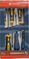 Outils - Outils divers - Jeu 6 tournevis écrous à fente/Pozidriv