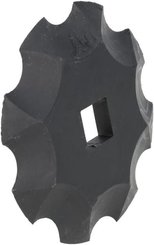 Pièces agricoles - Fenaison & élevage - Disque à tronçonner Ø95x8mm ; 16,5x16,5 ; Z=8