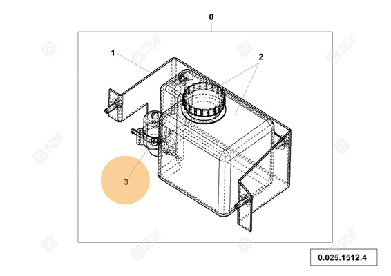 Pièces agricoles - Cabine et structure - motorino x tergicr.