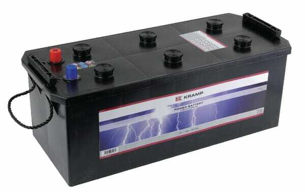 Pièces agricoles - Eclairage - Batterie 12V 130Ah 680A Kramp