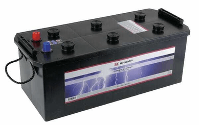 Pièces agricoles - Eclairage - Batterie 12V 130Ah 680A Kramp