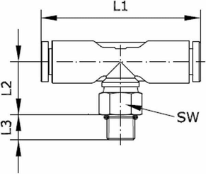 Pièces agricoles - Pièce pneumatique - Raccord vissé