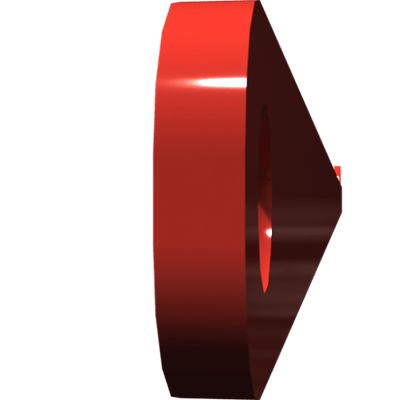 Pièces agricoles - Pièce divers - colonne à charnières peinte