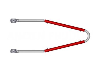 Materiels - Matériel d'élevage - autre - PACK DE 50 EPINGLE COWFLEX II BLS ROUGE