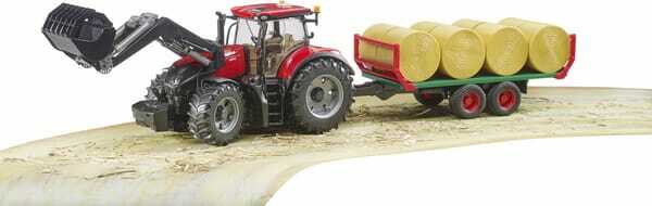Loisirs - Jouets - Case IH Optum 300 CVX avec chargeur frontal et remorque