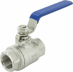 Pièces agricoles - Hydraulique - Vanne à bille inox 2xF 2''