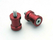 Pions de bras oscillant R&G RACING M10 aluminium rouge