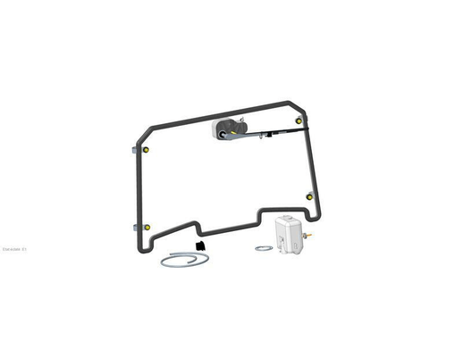 Pièces Quad & Motos - Equipement véhicule - Pare-brise avant SARRAZIN polycarbonate avec essuie-glace Polaris RZR 1000 S EPS