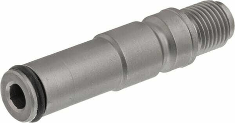 Pièces agricoles - Hydraulique - Accouplement mâle ST-247 x filetage mâle 1/4", acier inoxydable