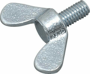 Pièces agricoles - Fasteners - Vis à ailettes M6x12 galv.