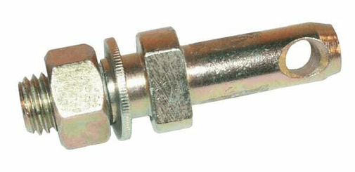 Pièces agricoles - Tracteur pièce adaptable - Axe de stabilisateur 19x99mm filetage: 3/4" UNCx38mm Kramp
