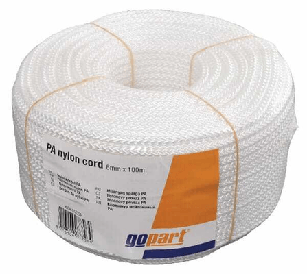 Pièces agricoles - Fasteners - Cordon en nylon PA 6mm x 100m