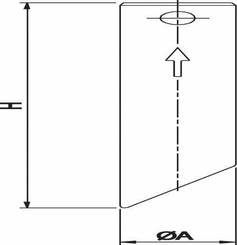 Pièces agricoles - Hydraulique - Tube de rallonge ø32X300