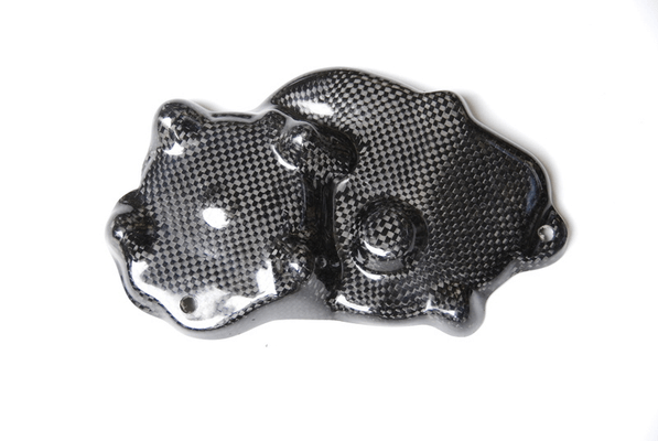 Pièces Quad & Motos - Equipement véhicule - Couvre carter alternateur LIGHTECH carbone brillant