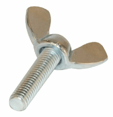 Pièces agricoles - Fasteners - Vis à ailettes M6x10 zingué