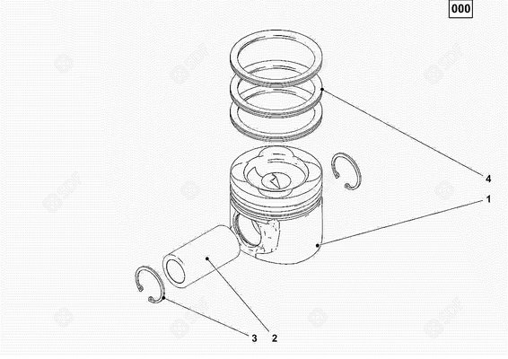 Pièces agricoles - Pieces moteur - SERIE FASCE ELAST.