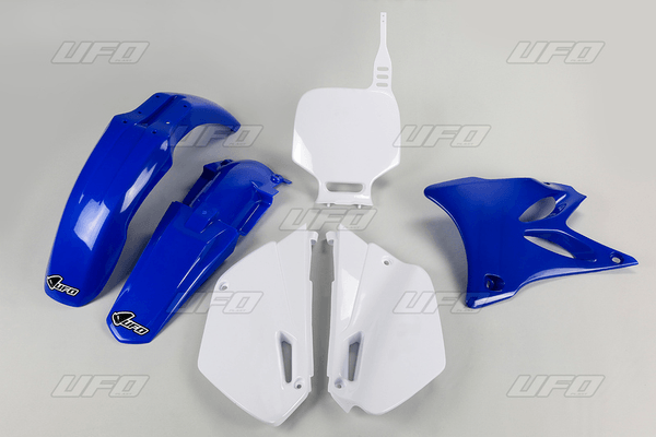 Pièces Quad & Motos - Plastiques - Kit plastique UFO couleur origine bleu/blanc Yamaha YZ85