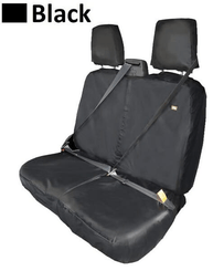 Pièces agricoles - Pièce divers - Housse de siège, passager van double, noir, appui-tête séparé, 5 pièces, convient à Ford Transit 2014