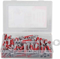 Pièces agricoles - Fasteners - PROFI-BOX Chevilles tous matériaux DuoPower / Boite de 132