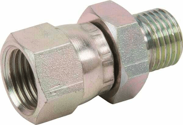 Pièces agricoles - Hydraulique - Adaptateur 1/4" BSPx9/16" JIC