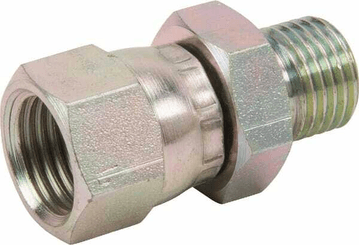 Pièces agricoles - Hydraulique - Adaptateur 1/4" BSPx9/16" JIC