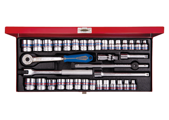 Outils - Outils divers - Coffret de douilles 3/8" 12 pans