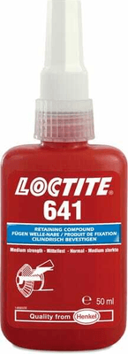 Chimie - Chimie divers - Colle pour roulement moyenne 641 - 50ml
