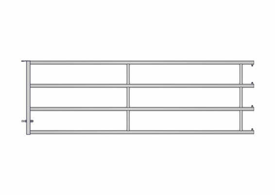Materiels - Cage de contention - PACK DE 12 ARRIERES EX4 4/5M L.3.50M