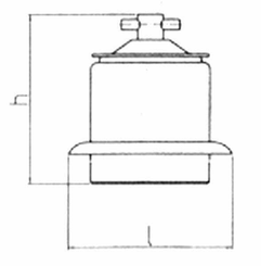 Pièces agricoles - Hydraulique - Partie inférieure d'hydrants
