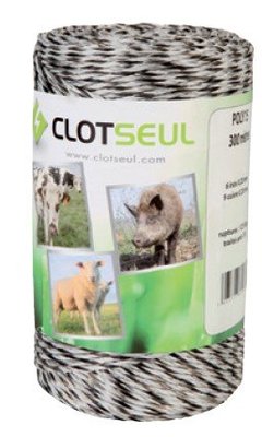 Pièces agricoles - Cloture,Jardin & Sylviculture - POLY 15 300M- 8 INOX 0.20
