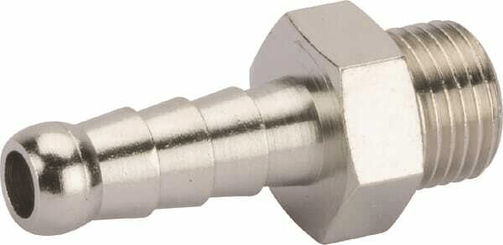 Pièces agricoles - Pièce pneumatique - Embout de tuyau 6 mm x 1/8"