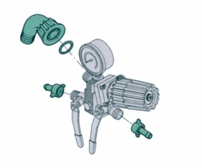 Pièces agricoles - Pièce Pulvérisateur - Kit de montage GI 40