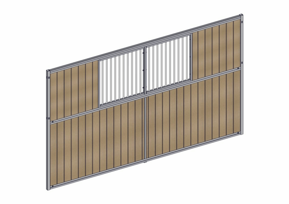 Materiels - Accessoires 200Kg-300Kg - SEPARATION BOX BARREAUDEE/RESINE L. 4M