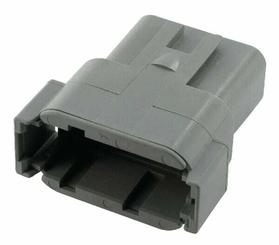 Pièces agricoles - Pièce Pulvérisateur - Logement de fiche 12 P. Male DTM