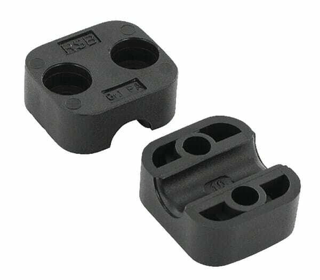 Pièces agricoles - Hydraulique - Demi-coq. noire lisse A1 10mm