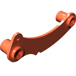 Pièces agricoles - Pièce divers - guidon peint