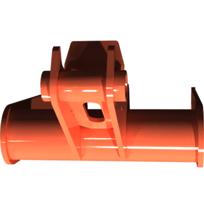 Pièces agricoles - Pièce divers - bras oscillant soudé -peint-