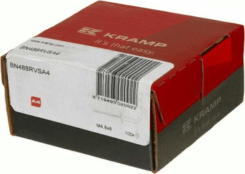 Pièces agricoles - Fasteners - Rivet 4,8x8 S.S. A4