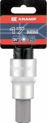 Outils - Outils divers - Douille de tournevis 3/4" Hex 17 mm