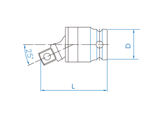Outils - Outils divers - Cardan 3/8" à chocs avec bille