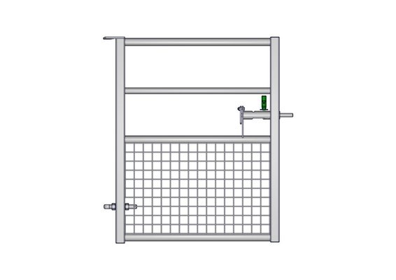 Materiels - Accessoires 100Kg-200Kg - PACK DE 7 PORTE HERBAGE SEMI-GRILLAGEE L.1.19M