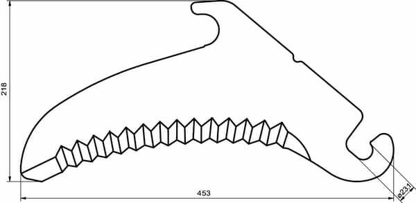 Pièces agricoles - Fenaison & élevage - Couteau d'ensilage