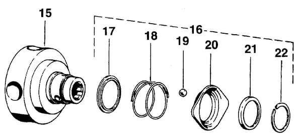 Pièces agricoles - Transmission - Joint P. K64/1