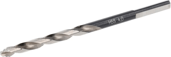 Outils - Outils divers - Foret 4,0 mm HSS-DIN 338-G TURBO STEP