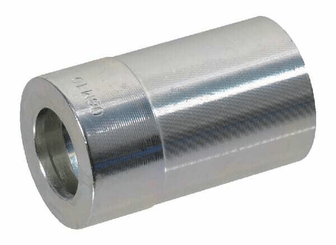 Pièces agricoles - Hydraulique - Jupe à sertir Ø35,5x57,5mm DN16 acier / zingué / blanc passivé Alfagomma