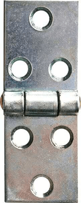 Pièces agricoles - Fasteners - Charnière plate inox 26x70
