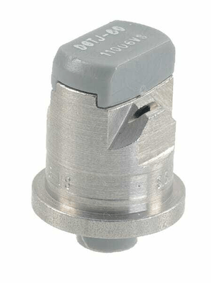 Pièces agricoles - Pièce Pulvérisateur - Buse à double jets plat DGTJ 110° 06 gris acier inoxydable TeeJet