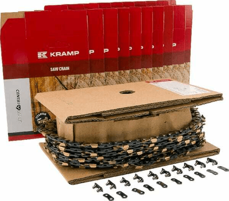 Pièces agricoles - Jardin et forêt pièce adaptable - Chaîne de tronçonneuse .404" 1,6mm 372 DL 25 ft demi-ciseau Rouleau Kramp