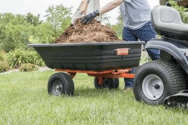 Pièces agricoles - Jardin et forêt pièce adaptable - Remorque avec caisse en plastique 300 kg