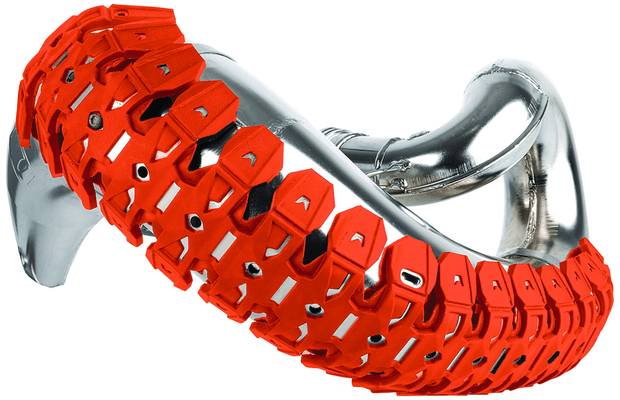 Pièces Quad & Motos - Equipement véhicule - Protection d'echappement POLISPORT Armadillo orange